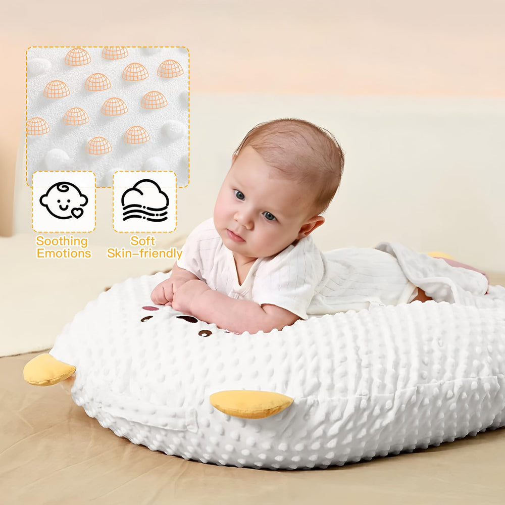 ZIXNEXKOO ergonomic reflux positioning supports comfortable feeding.