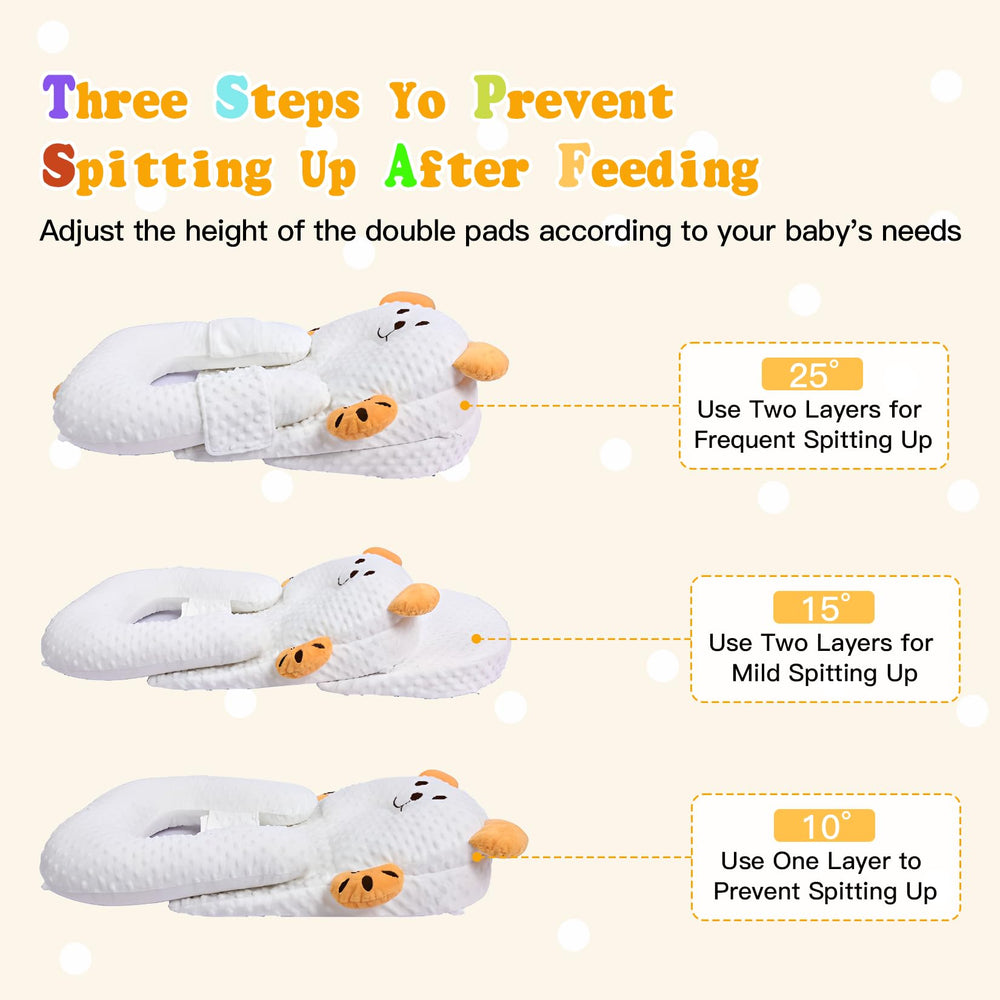 ZIXNEXKOO infant breastfeeding ergonomic design highlights better positioning during nursing.