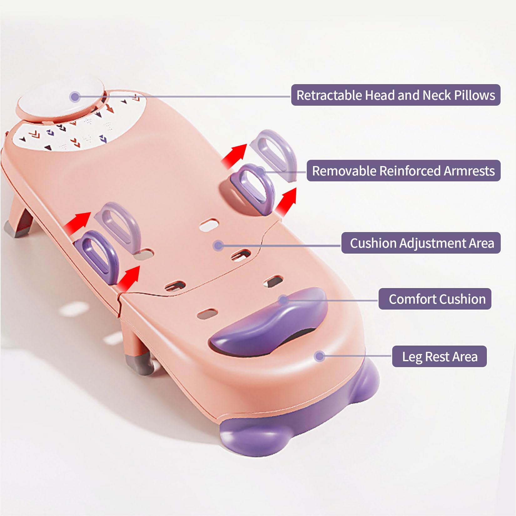ZIXNEXKOO quick drain slots drain water 2.5x faster
