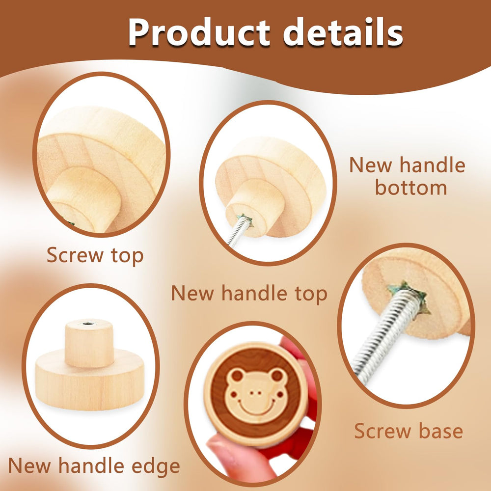 Ziyue wooden animal knob giraffe, eye-catching decor boosts independent drawer opening