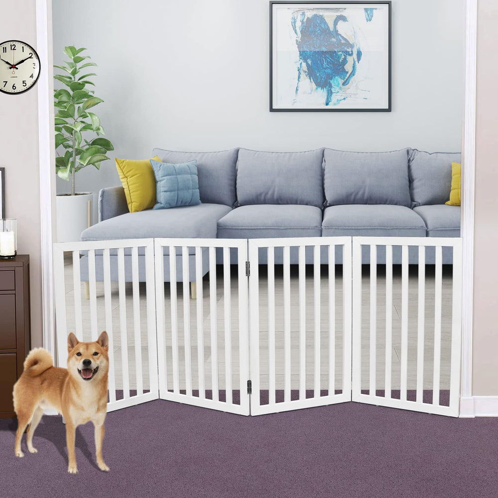 ZJSF 32-inch height keeps pets contained while maintaining visibility