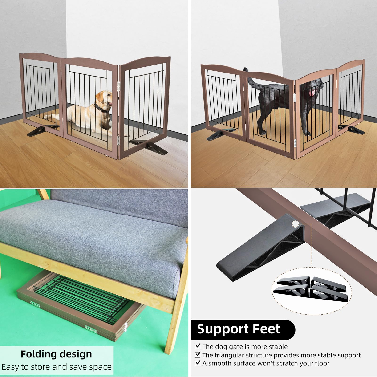 ZJSF collapsible-fold shows easy storage when not in use.