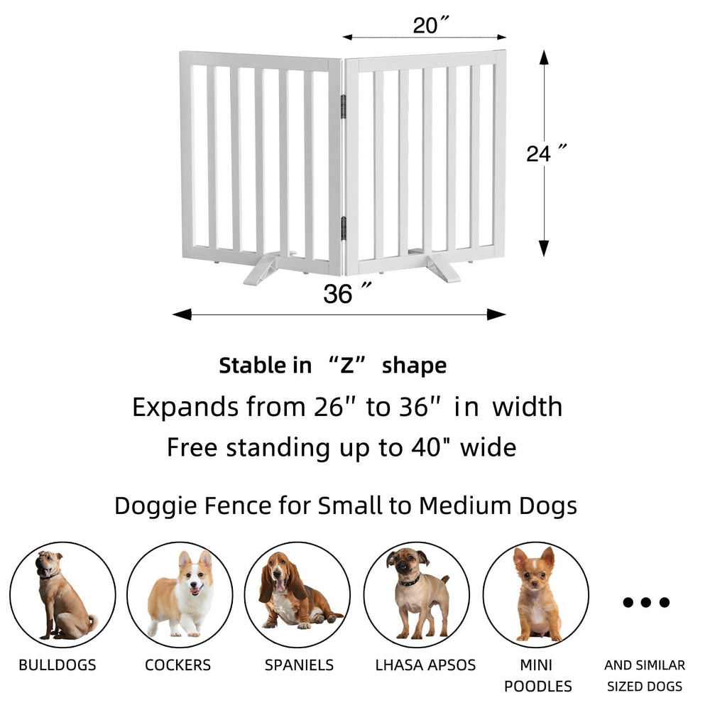 ZJSF dog gate securing a stair area as a safe boundary