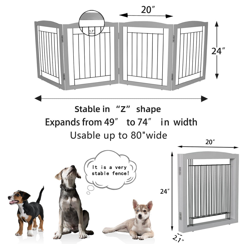 ZJSF Four-panel design good for wide hallways and large spaces.
