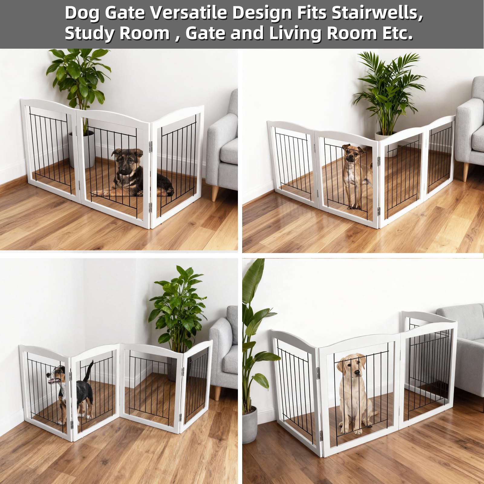 ZJSF wooden frame with electroplated steel bars for sturdy, long-lasting use.