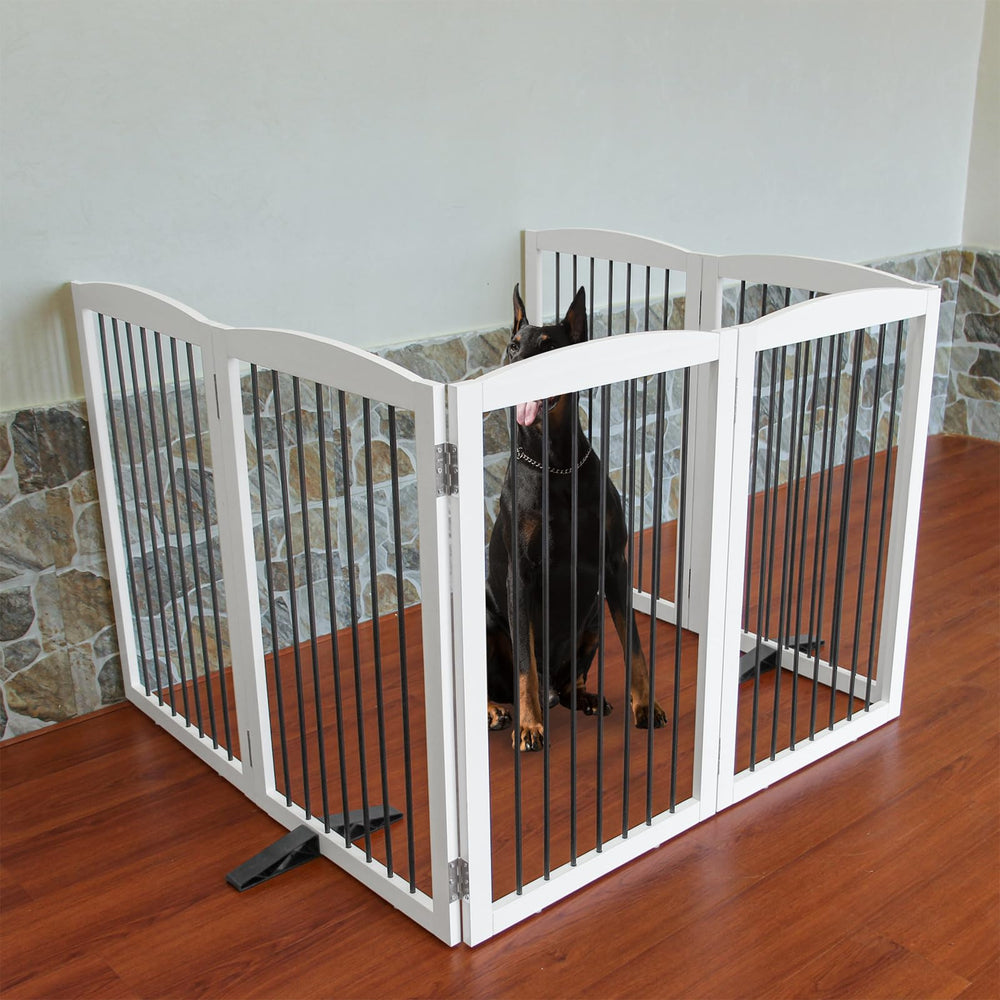 ZJSF 32-inch height gate for doorways and hallways.