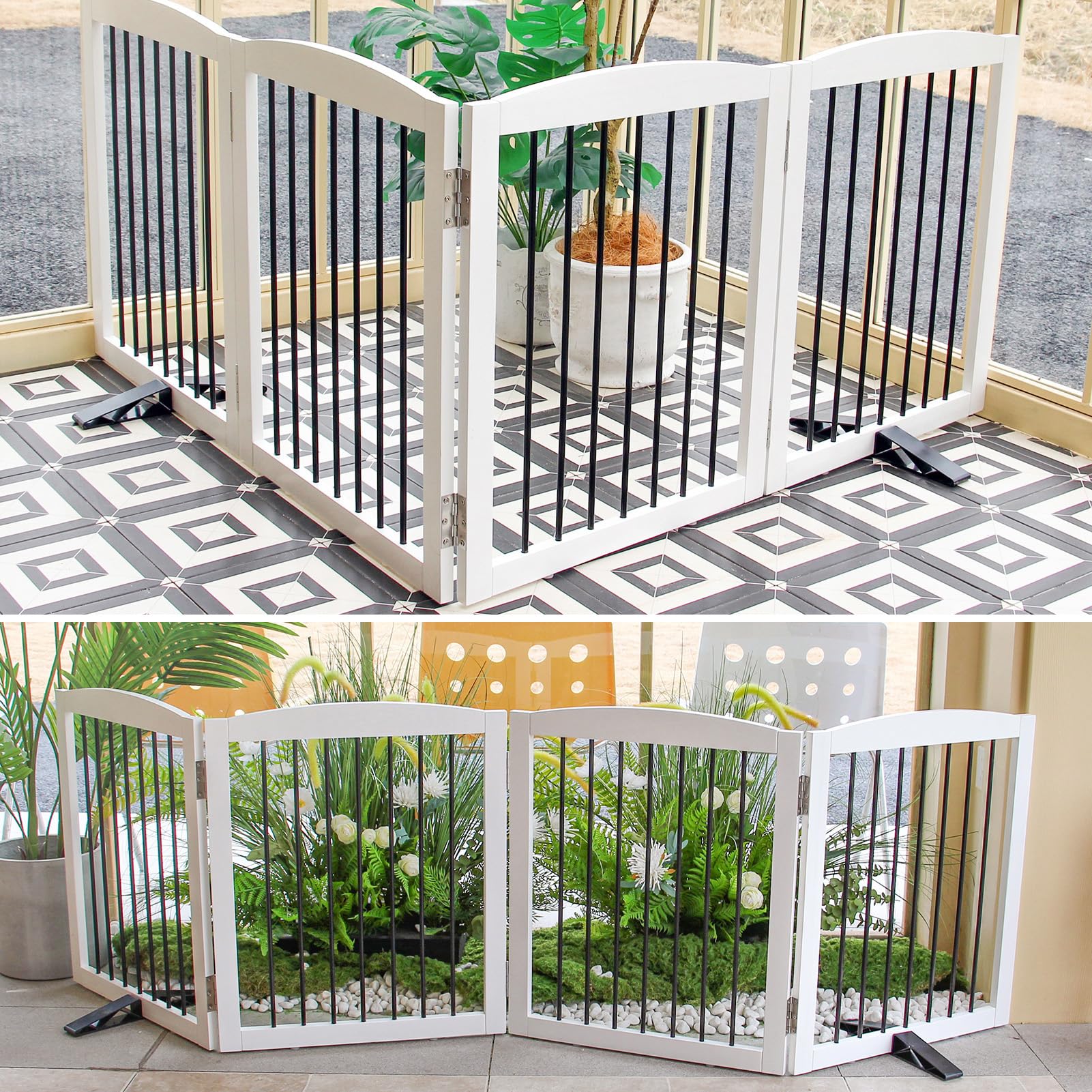 ZJSF freestanding indoor-divider acting as a room boundary.