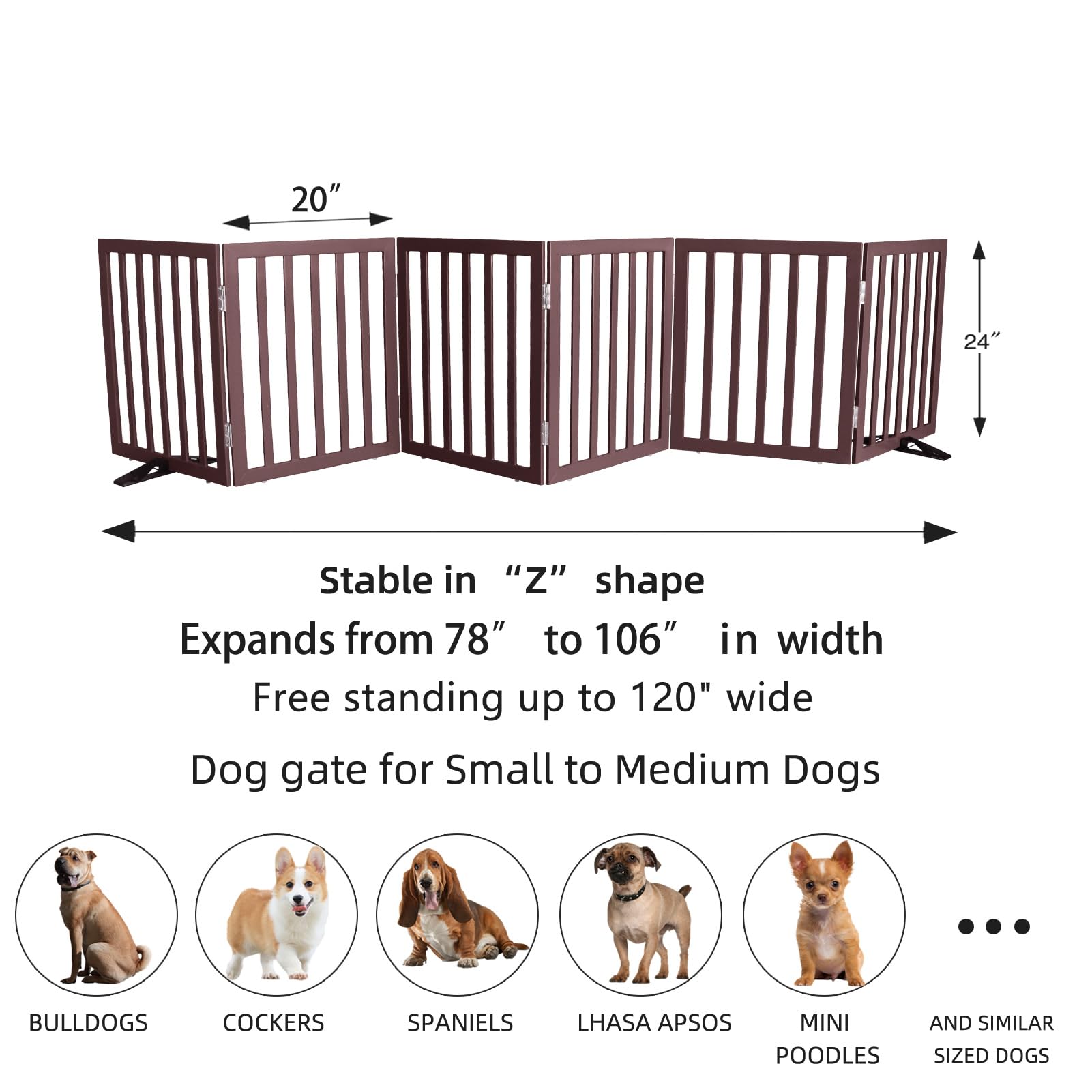 ZJSF opened width of 120 inches for wide hallways.