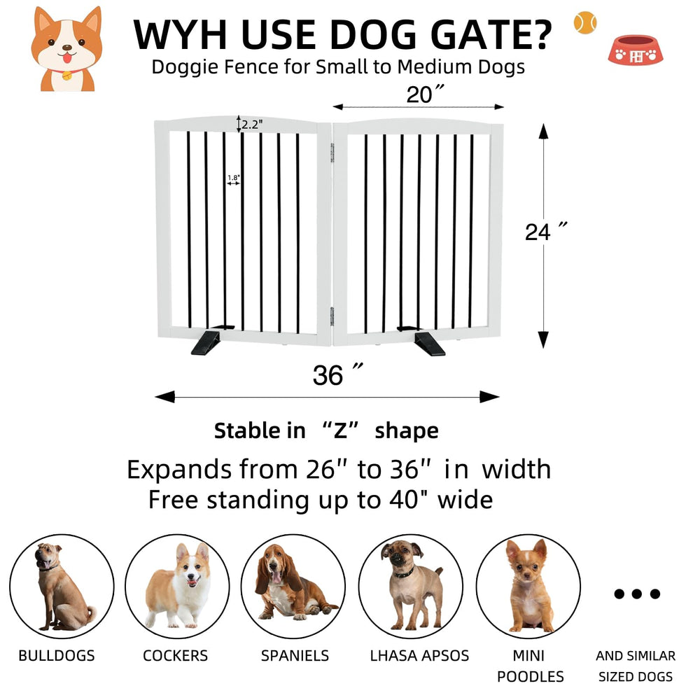 ZJSF two-panel gate with hinges provides stable boundary