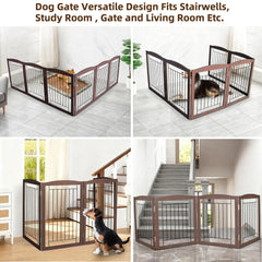 ZJSF wide gate helps hallway safety without obstructing flow