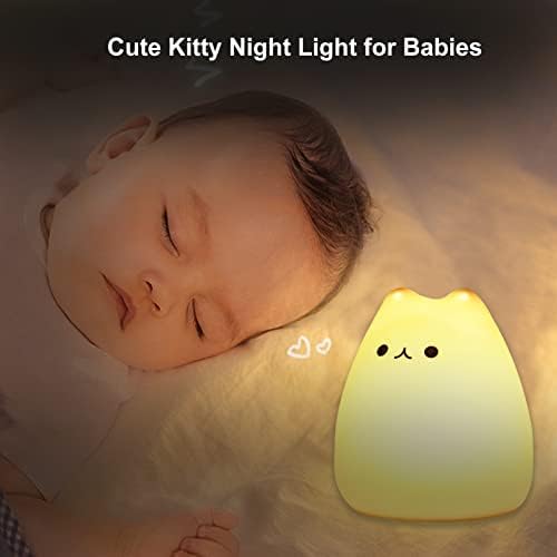ZKLiLi cat lamp color cycle demonstrating seven color breathing mode