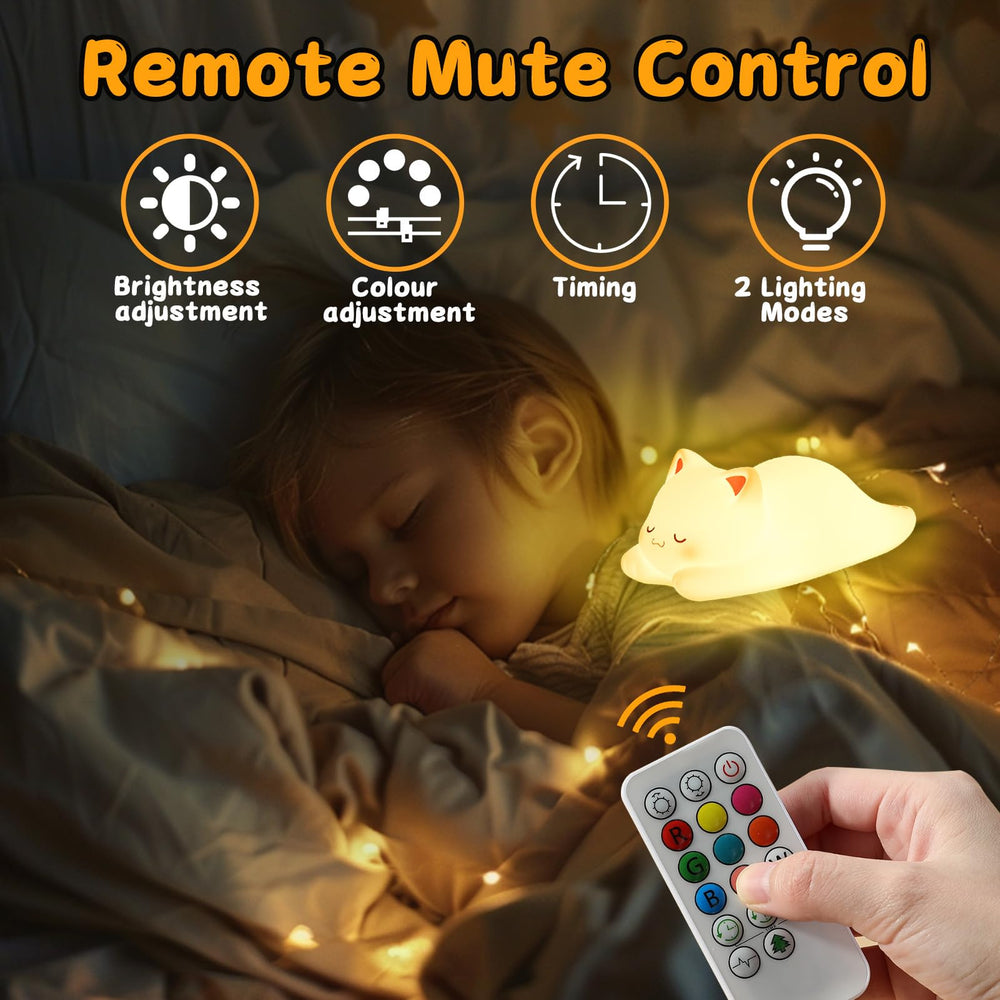 ZKLiLi silicone BPA-free night light is soft, washable, and safe for kids.
