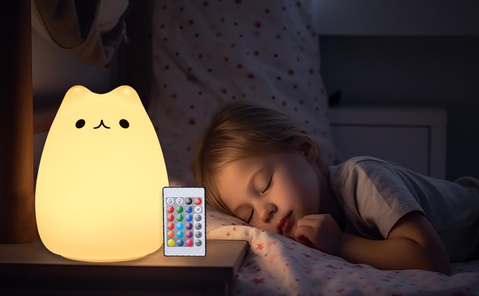 ZKLiLi gift-ready cat night light makes a thoughtful birthday or holiday present.