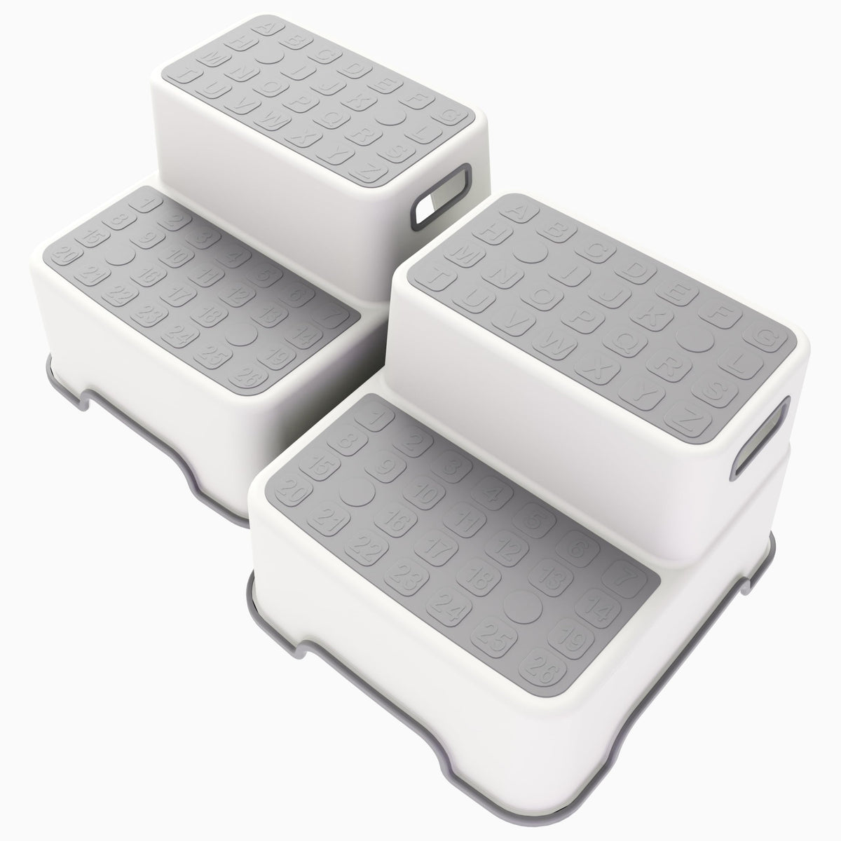 ZLMHYYM toddler step stool with anti-slip bathroom safety for kids.