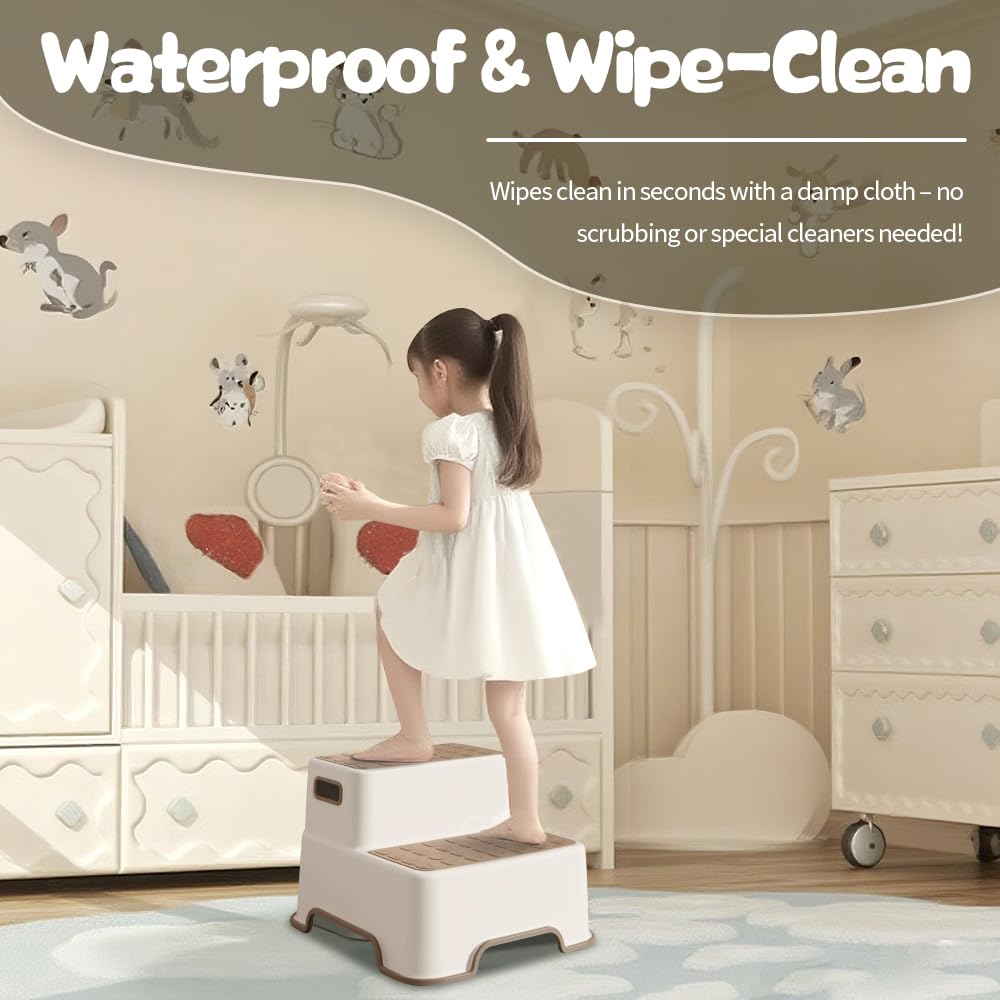 ZLMHYYM helps kids reach sinks for washing hands and brushing teeth
