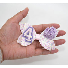 Sparkly birthday bow by Zlwse helps create picture-perfect birthday memories.
