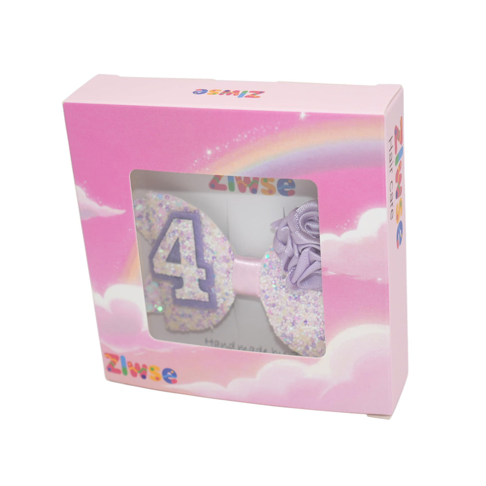 Zlwse hair bow for toddlers, secure clip option for active party days.