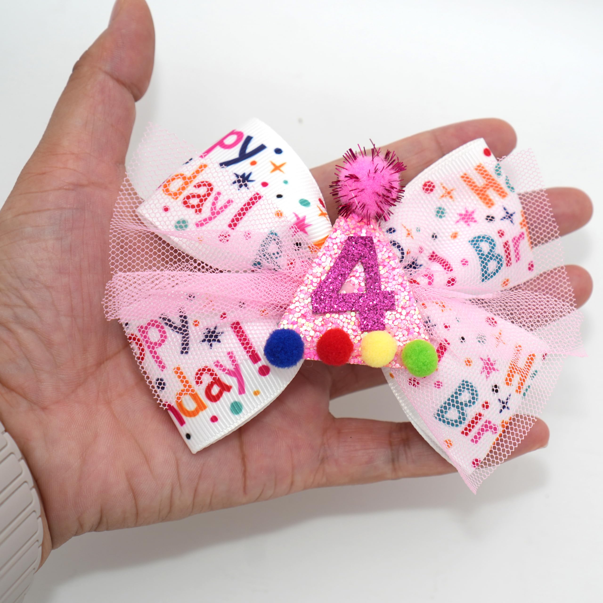 Zlwse baby bow soft ribbon for gentle wear during dress-up