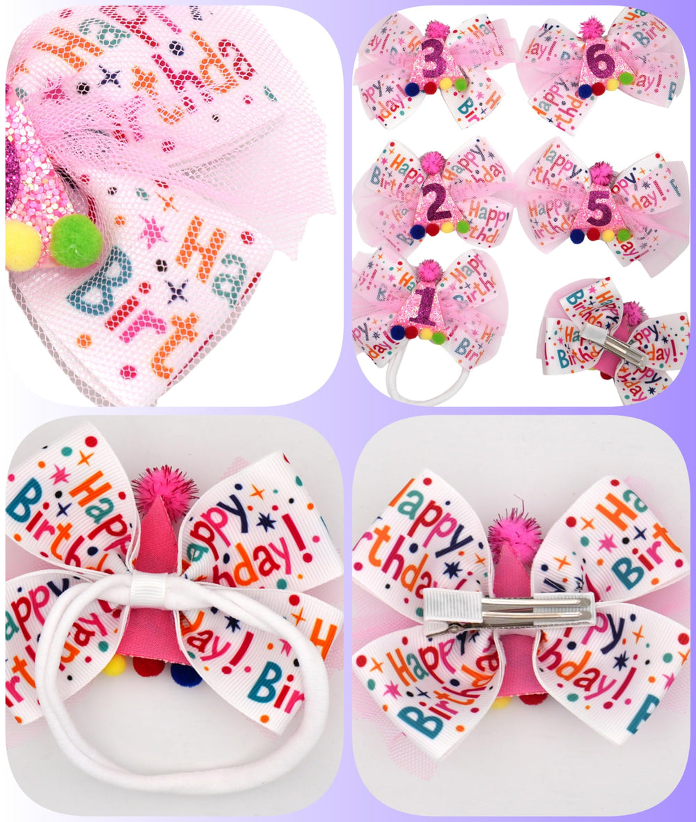 Zlwse Birthday Hair Bow Soft Ribbon delivers gentle comfort for all-day wear.