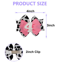 Zlwse soft ribbon bow for baby girls provides comfortable daily wear.