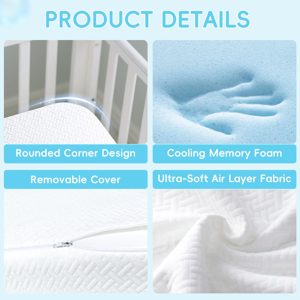 ZNUZDRK Portable bag keeps the tri-fold mattress ready to go