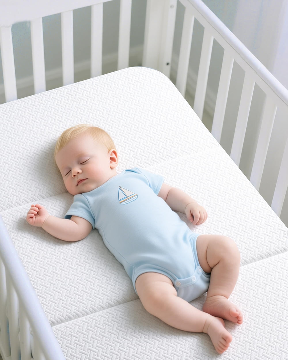 ZNUZDRK Waterproof cover protects the core for spill-resistant play and naps