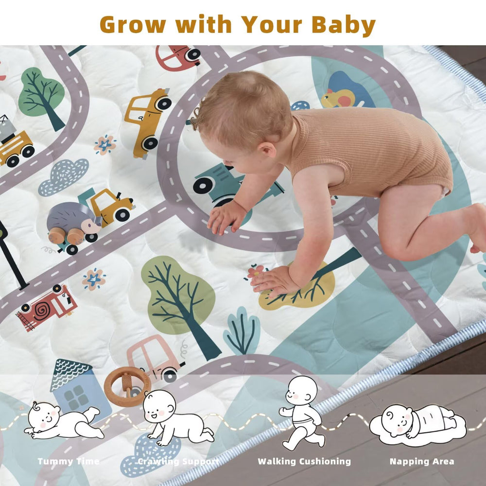 ZNVYPPD versatile mat fits playpen and tents