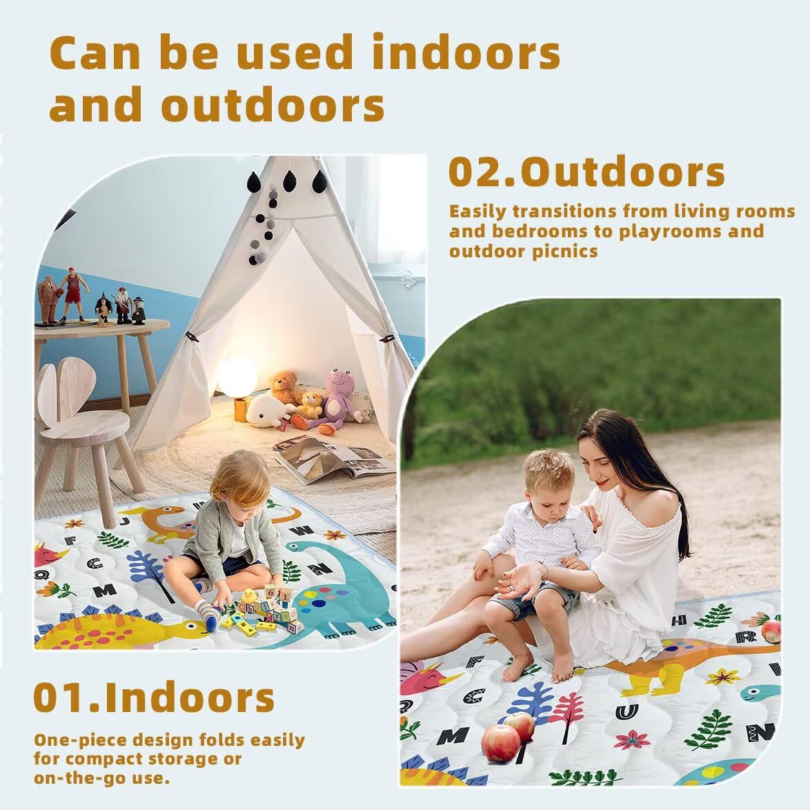 ZNVYPPD 47x47 compatibility with playpens and tents