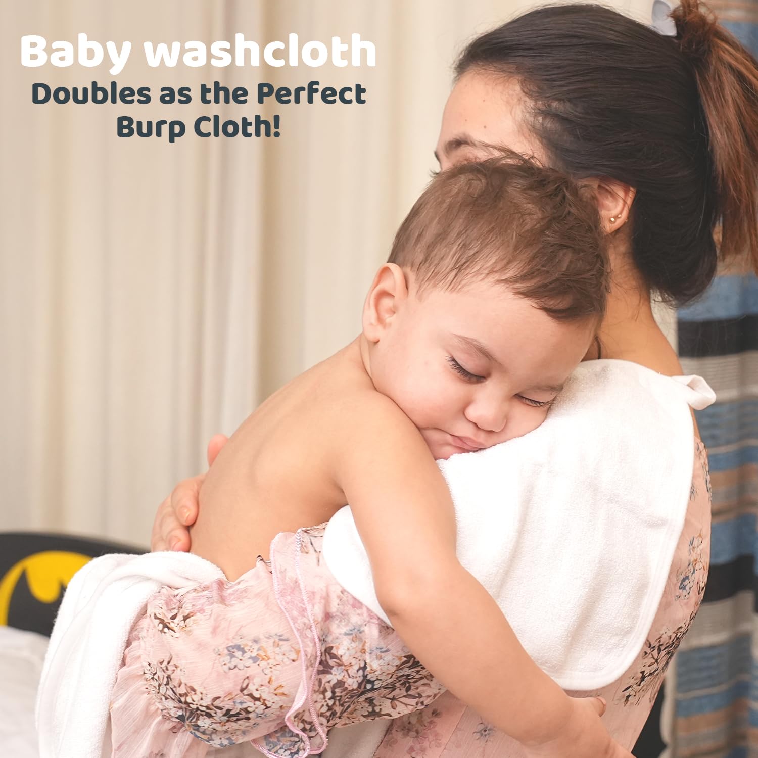 Zoane Creations newborn to toddler washcloth set—six pieces ready for daily routines.