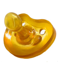 Zoë b Organic Simply Rubber Pacifier large heart-shape shield; gentle toddler soothing.