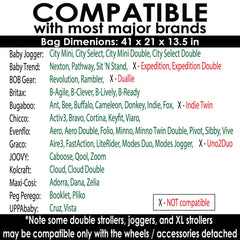 Zohzo Stroller Travel Bag fits most standard or double strollers