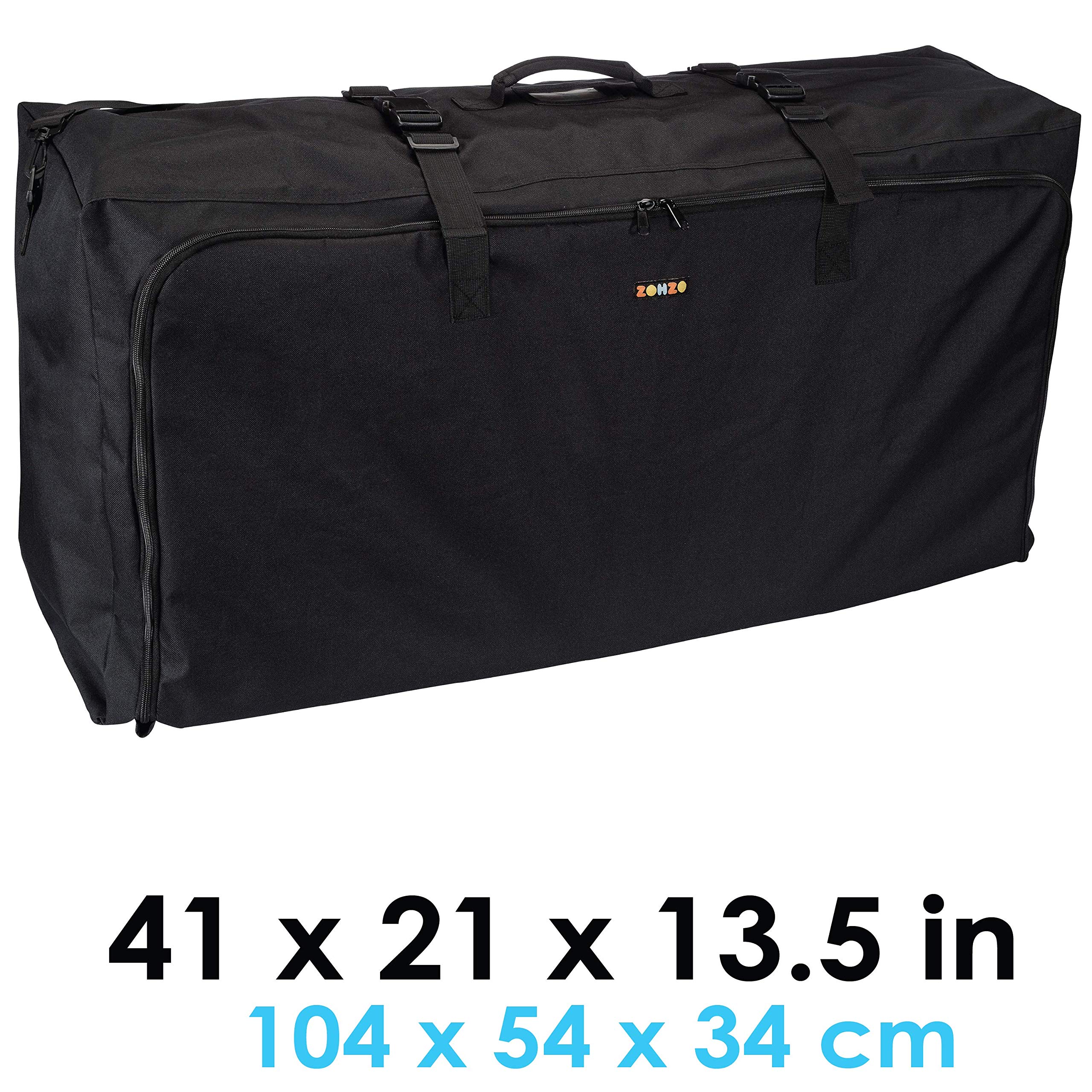 Zohzo Stroller Travel Bag offers a wide opening for simple packing