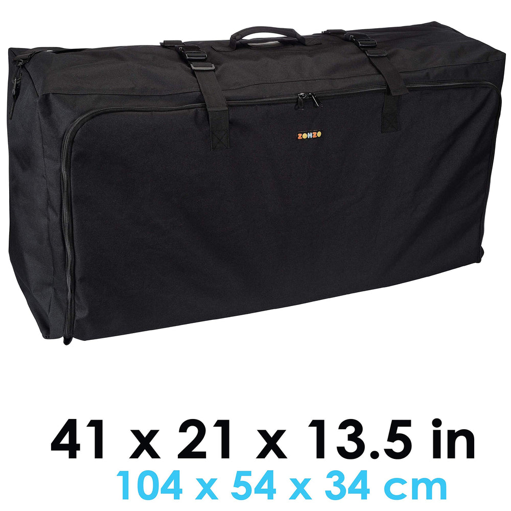 Zohzo Stroller Travel Bag offers a wide opening for simple packing