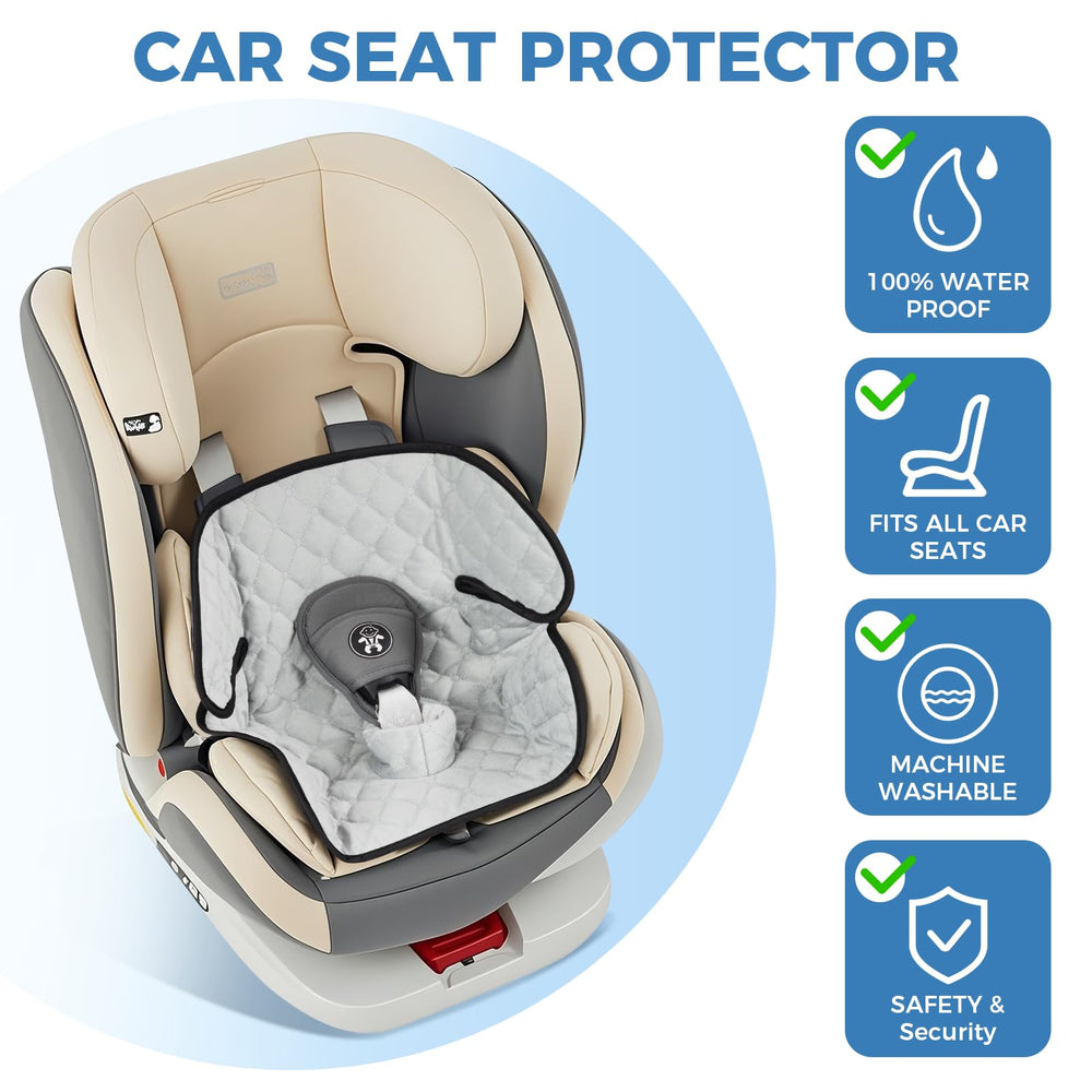 Zoiapai Piddle Pad universal-fit design works with most car seats and strollers
