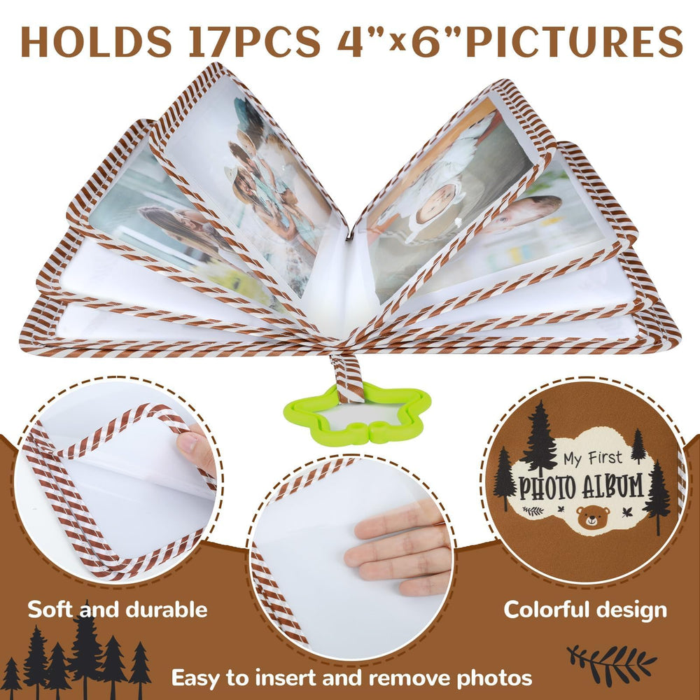 ZOIIWA Baby's First Family Album back mirror for reflective moments during play