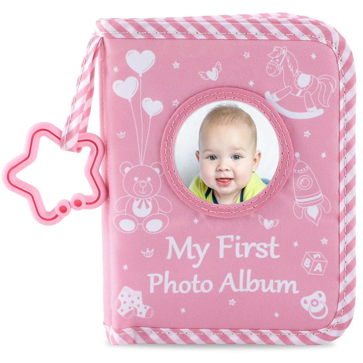 ZOIIWA Baby First Family Album cover mirror enhances bonding during photo moments