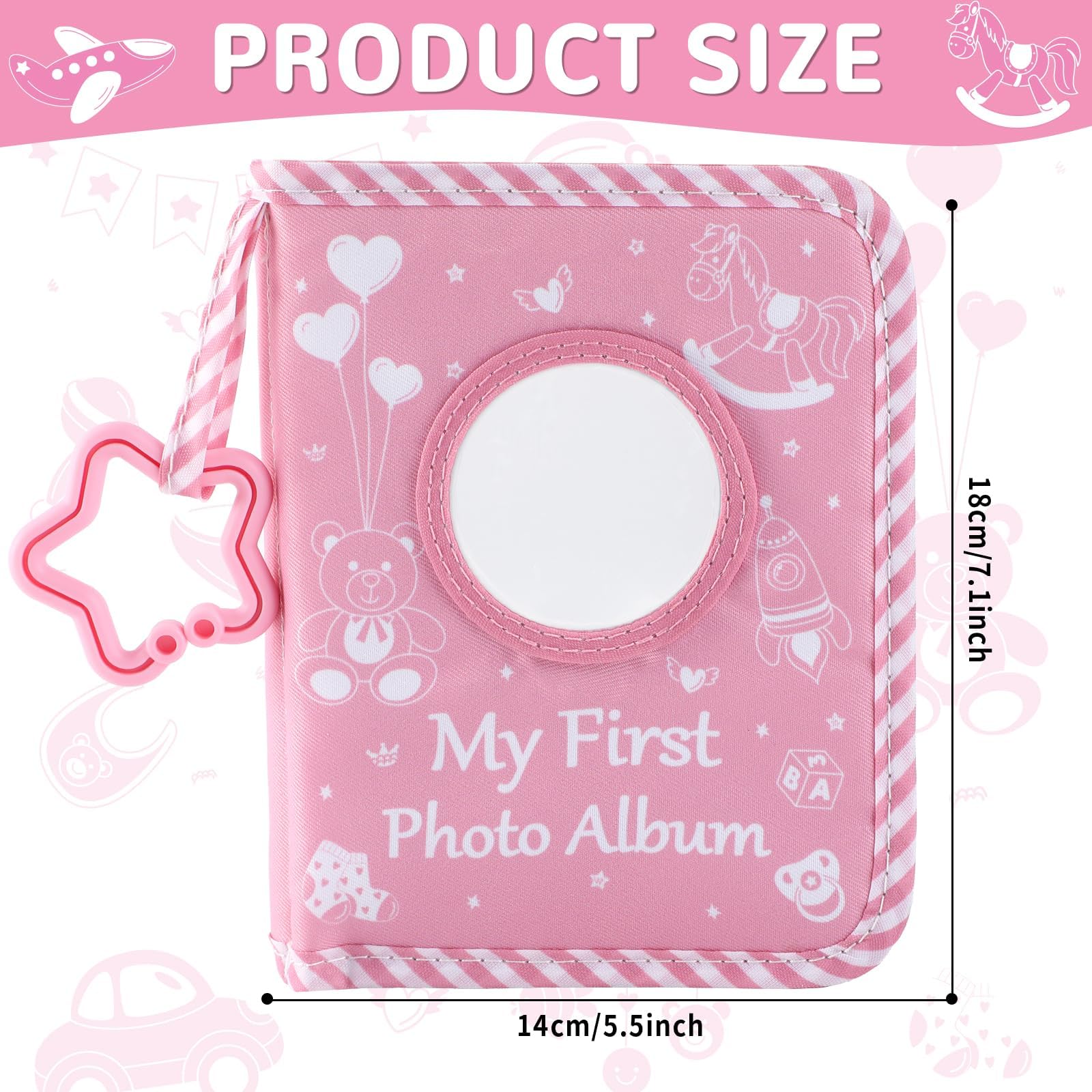 ZOIIWA album secure hooks keep memories neatly displayed in the nursery