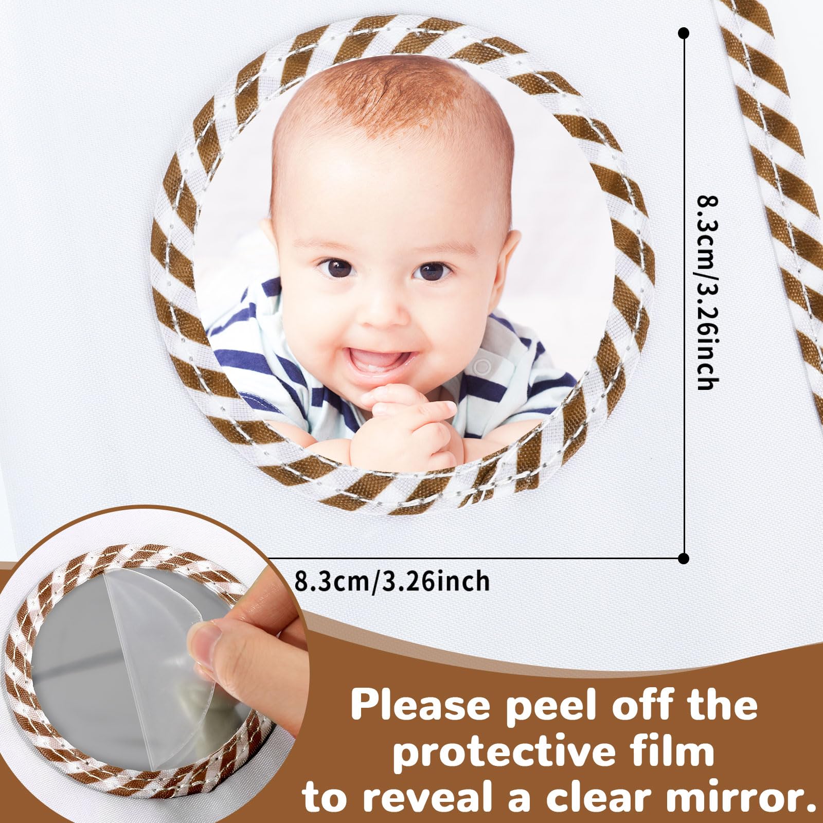 ZOIIWA Baby's First Family Album soft touch material gentle on baby's skin