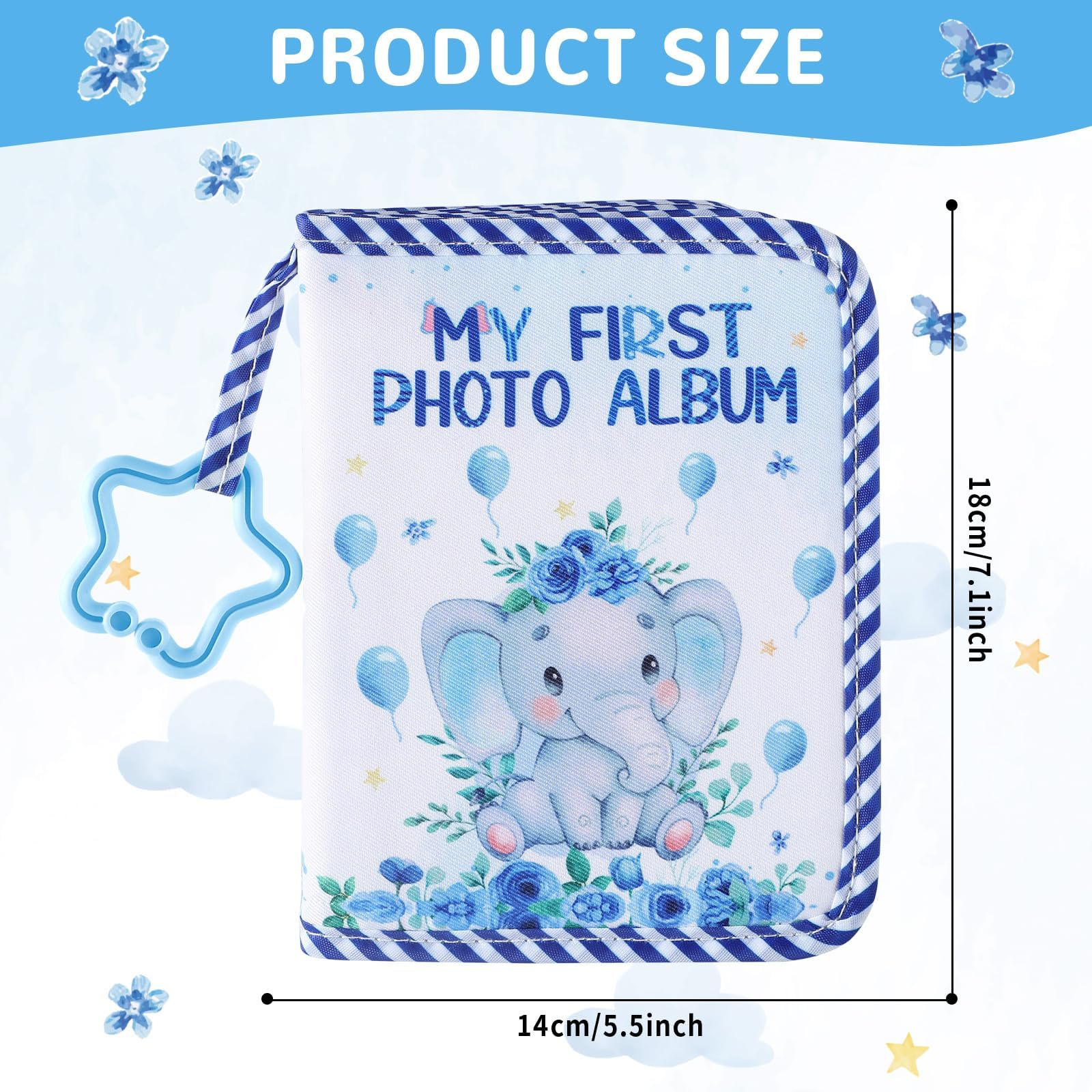 ZOIIWA memory book interior pages designed for 4x6 photos keeps memories organized.