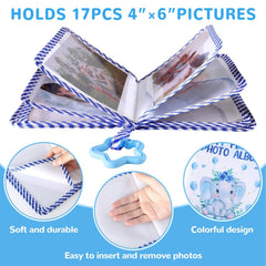 ZOIIWA memory book soft-touch material feels gentle on baby's skin while lasting.