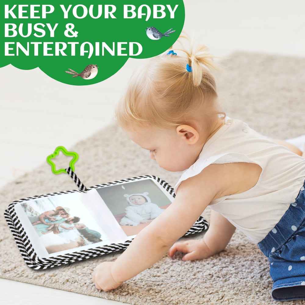ZOIIWA memory book holds 4x6 photos for growing baby milestones