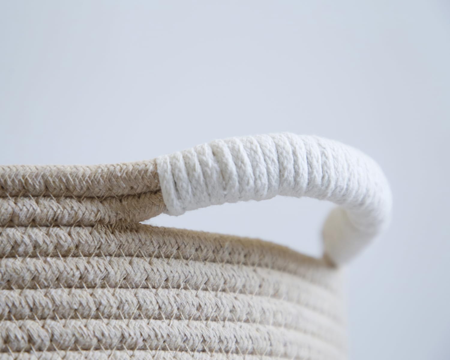 zombati woof basket coiled rope craftsmanship adds charming appeal and durability