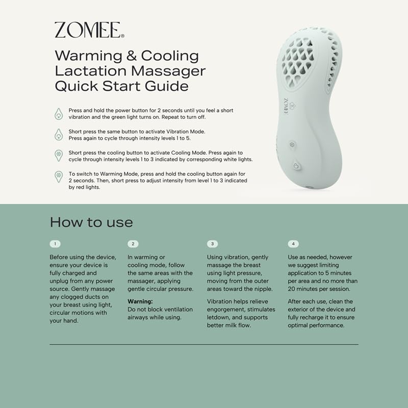 Zomee BPA-free materials are gentle on skin during breastfeeding sessions.