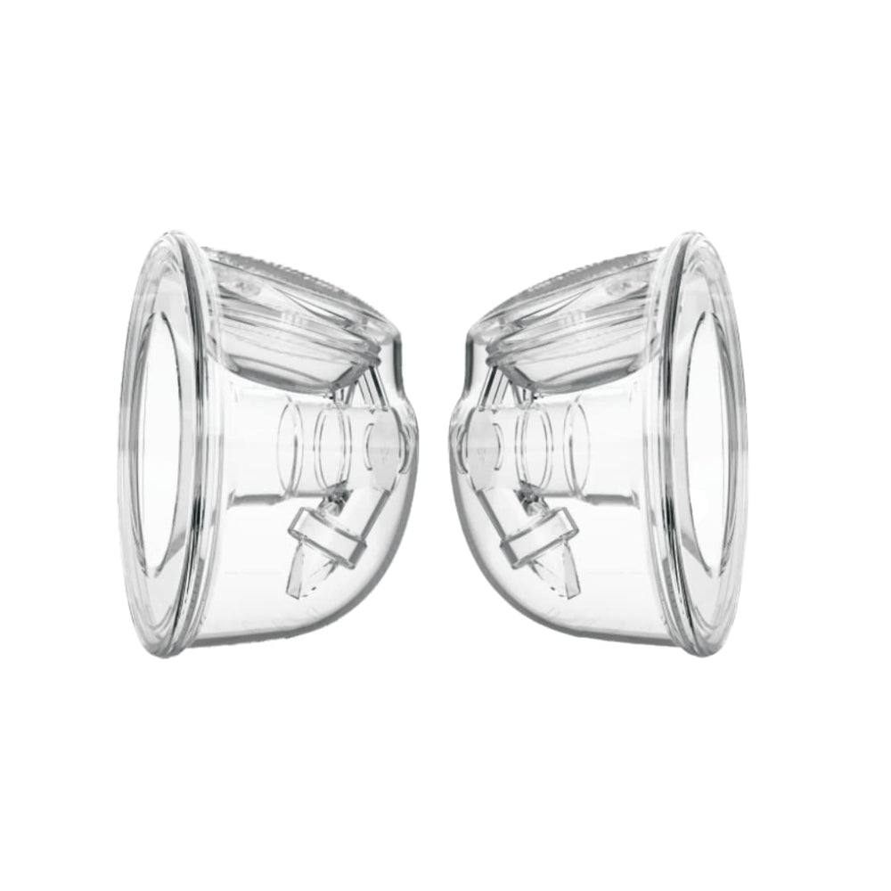 Zomee 19mm breast shield delivers comfortable, snug fit during pumping.