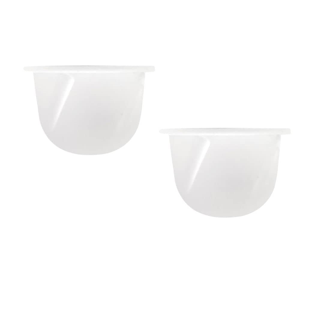 Zomee diaphragms set 2-pack close-up, BPA-free silicone for reliable pumping.