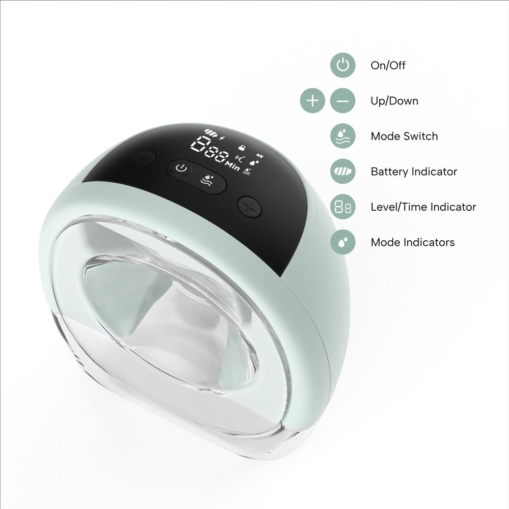 Zomee Fit 2+ hours battery life supports long pumping sessions away from outlets