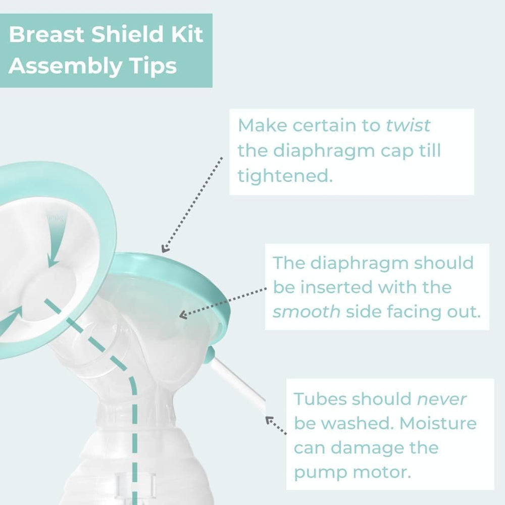 Zomee Flex silicone shield reduces nipple soreness with cushioned contact.