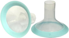 Zomee Flex flange 105deg angle improves fit and comfort during pumping.
