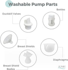 Zomee Flex sizes available for a personalized fit and reduced rubbing.