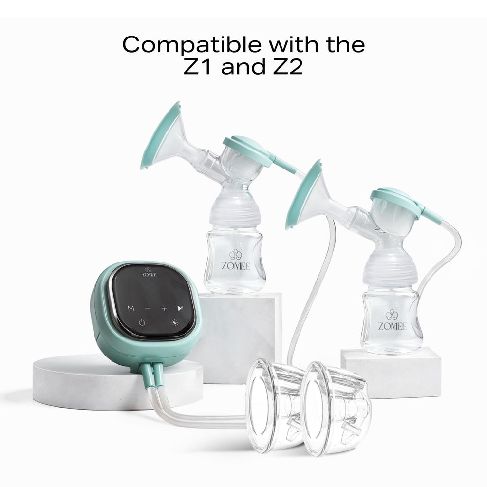Zomee works with Z1 and Z2 pumps for versatile pumping options.
